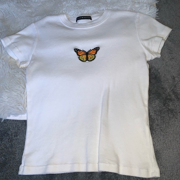 brandy melville butterfly top - Picture 3 of 3